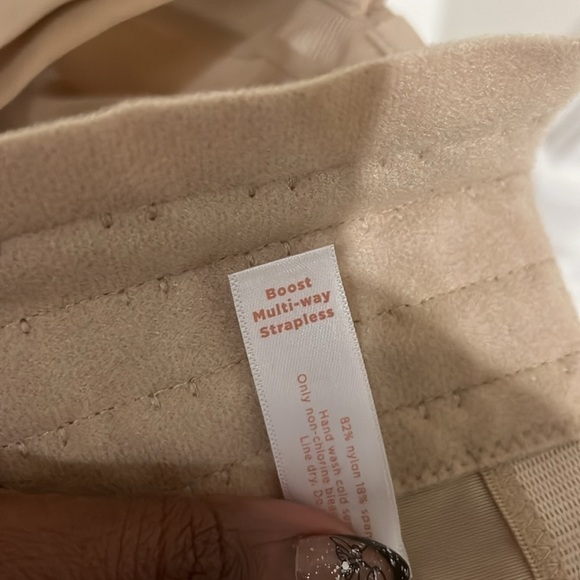 Cacique 44DDD Smooth Boost Multi Way Strapless Beige New Bra - Picture 8 of 12